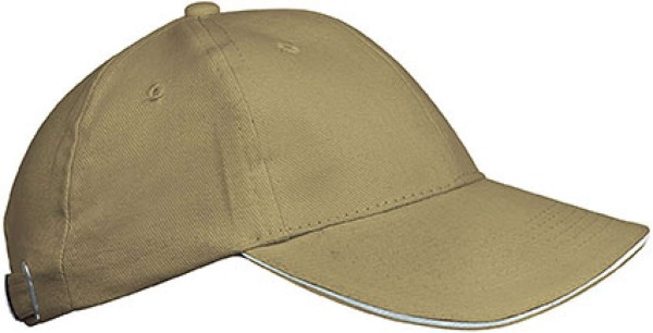 ORLANDO KIDS - KIDS' 6 PANELS CAP Barna 