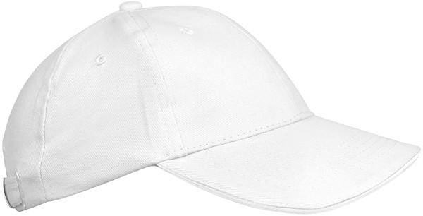 ORLANDO KIDS - KIDS' 6 PANELS CAP Fehér 