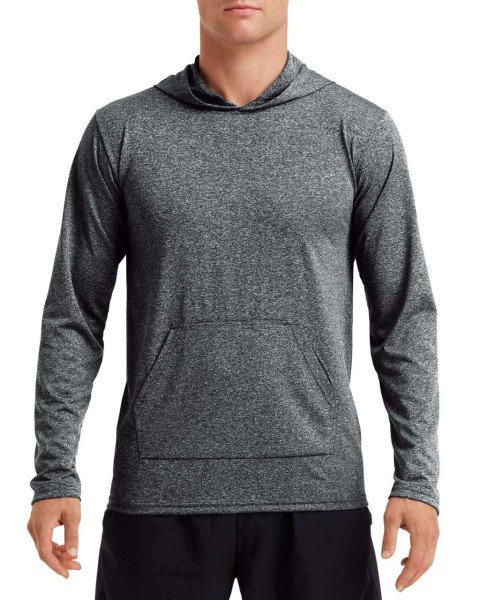 PERFORMANCE® ADULT HOODED T-SHIRT Fekete 