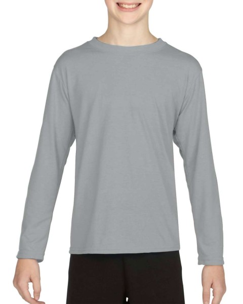 PERFORMANCE® YOUTH LONG SLEEVE T-SHIRT Kék 
