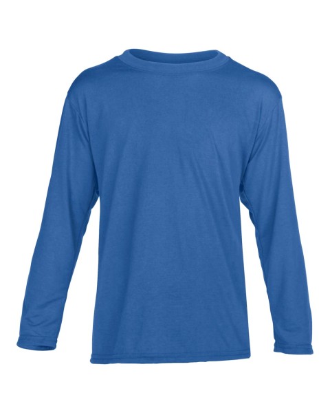 PERFORMANCE® YOUTH LONG SLEEVE T-SHIRT Kék 