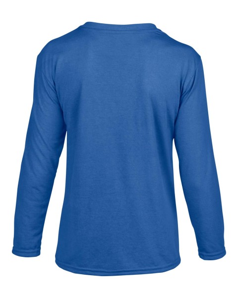 PERFORMANCE® YOUTH LONG SLEEVE T-SHIRT Kék 