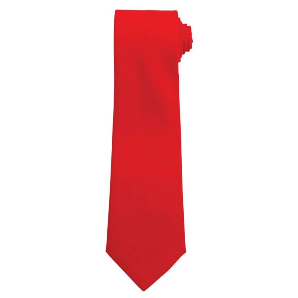 PLAIN WORK TIE Piros 