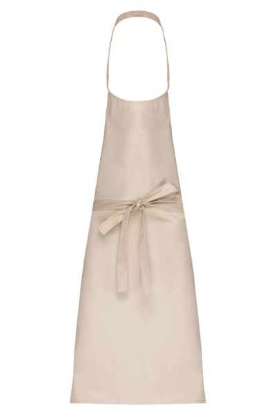 POLYCOTTON APRON WITHOUT POCKET Barna 