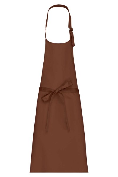 POLYCOTTON APRON WITHOUT POCKET Barna 