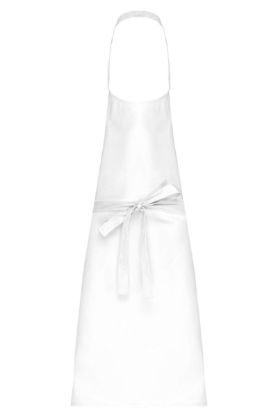 POLYCOTTON APRON WITHOUT POCKET Fehér 