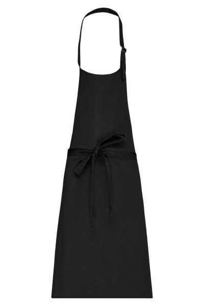POLYCOTTON APRON WITHOUT POCKET Fekete 