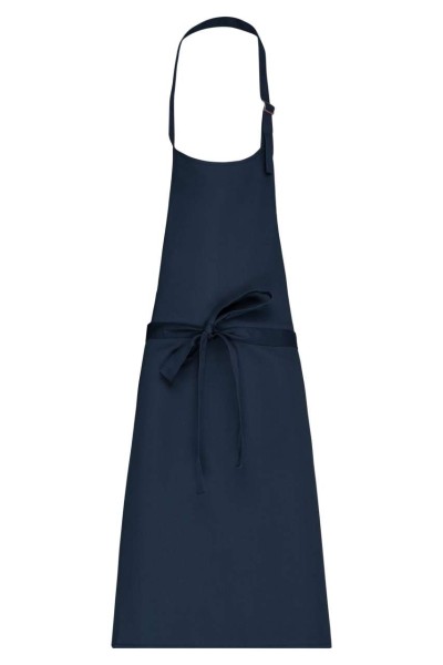 POLYCOTTON APRON WITHOUT POCKET Kék 