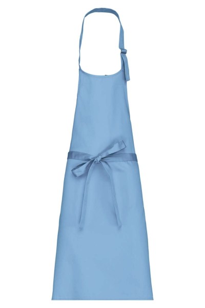 POLYCOTTON APRON WITHOUT POCKET Kék 