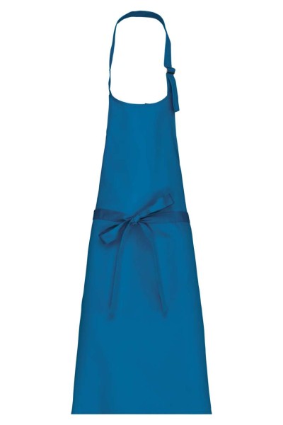 POLYCOTTON APRON WITHOUT POCKET Kék 