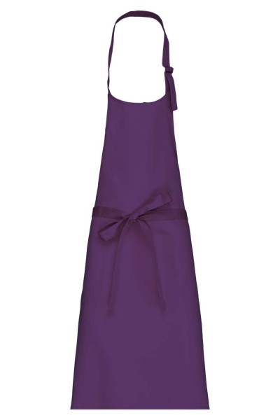 POLYCOTTON APRON WITHOUT POCKET Lila 