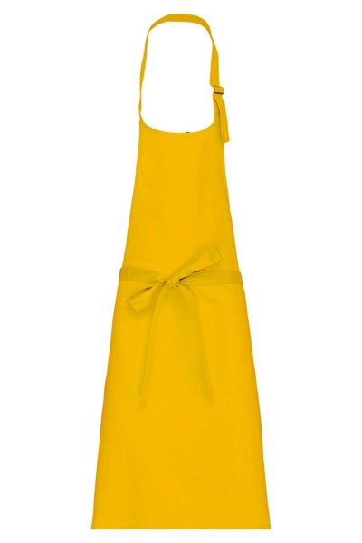 POLYCOTTON APRON WITHOUT POCKET Sárga 