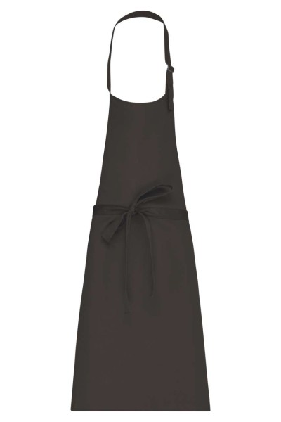 POLYCOTTON APRON WITHOUT POCKET Szürke 