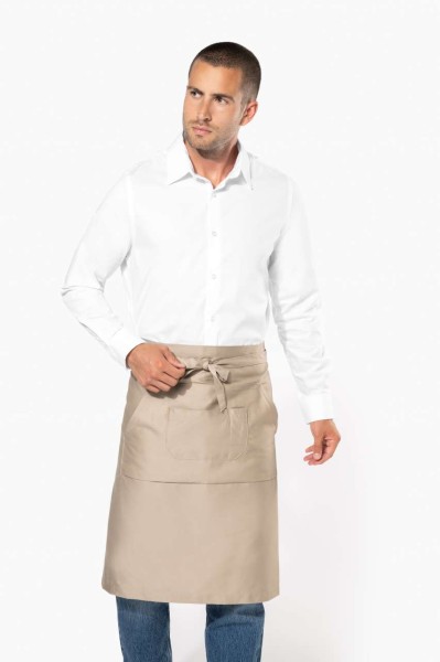 POLYCOTTON LONG APRON Barna 