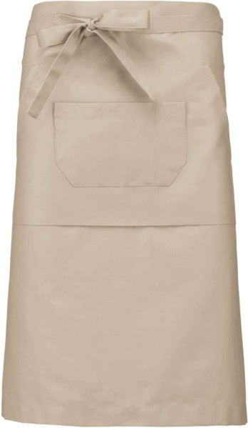 POLYCOTTON LONG APRON Barna 