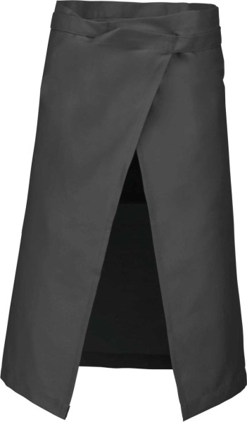 POLYCOTTON LONG APRON Szürke 