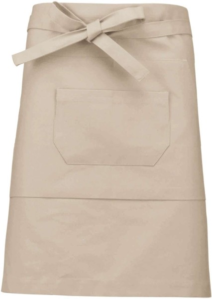 POLYCOTTON MID-LENGTH APRON Barna 