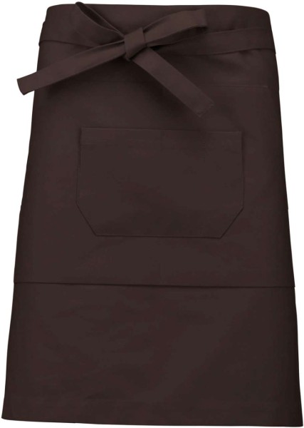 POLYCOTTON MID-LENGTH APRON Barna 