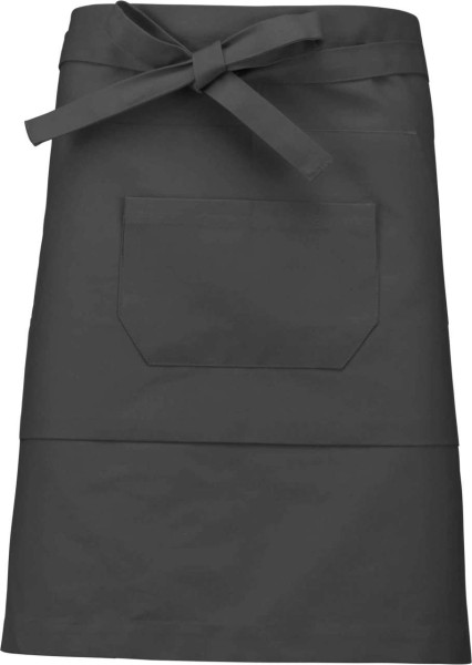 POLYCOTTON MID-LENGTH APRON Szürke 