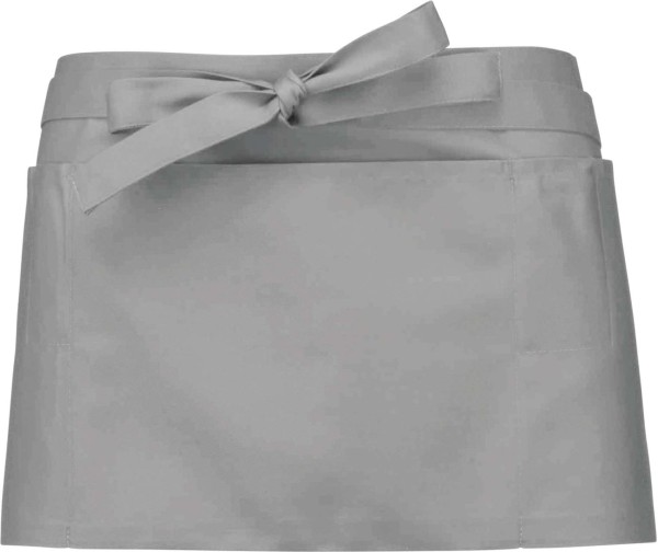 POLYCOTTON SHORT APRON Szürke 