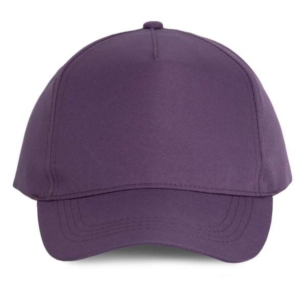 POLYESTER CAP - 5 PANELS Lila 