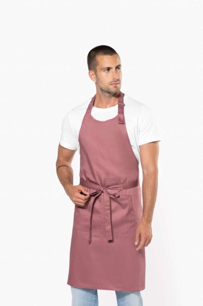 POLYESTER COTTON APRON WITH POCKET Barna 