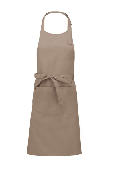 POLYESTER COTTON APRON WITH POCKET Barna 