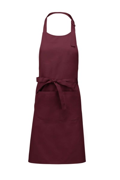 POLYESTER COTTON APRON WITH POCKET Piros 