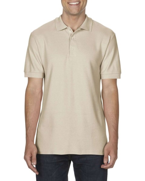 PREMIUM COTTON® ADULT DOUBLE PIQUÉ POLO Barna 