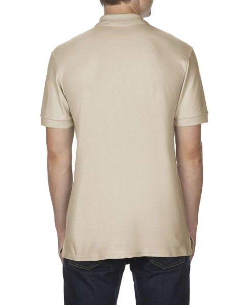 PREMIUM COTTON® ADULT DOUBLE PIQUÉ POLO Barna 