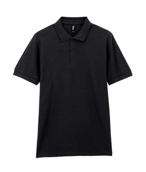 PREMIUM COTTON® ADULT DOUBLE PIQUÉ POLO Fekete 