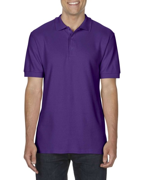 PREMIUM COTTON® ADULT DOUBLE PIQUÉ POLO Lila 