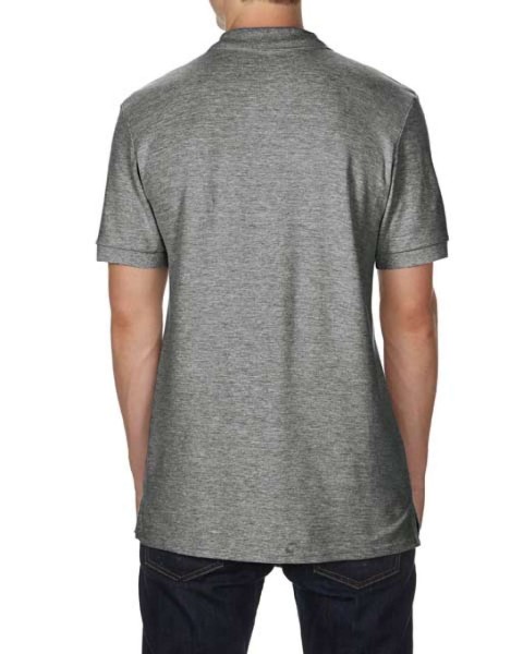 PREMIUM COTTON® ADULT DOUBLE PIQUÉ POLO Szürke 
