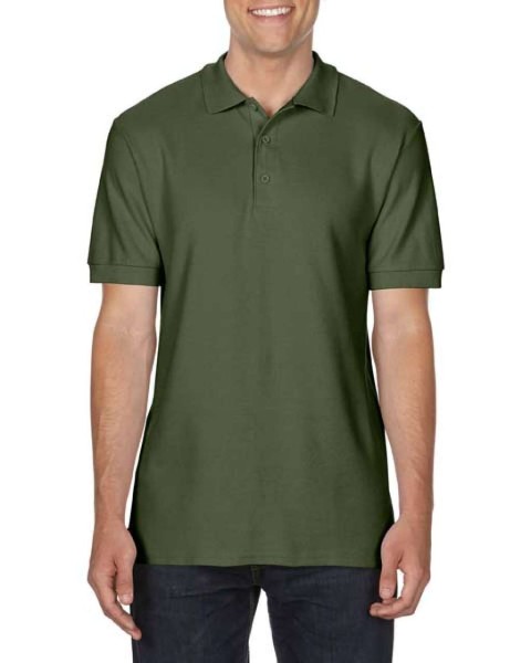PREMIUM COTTON® ADULT DOUBLE PIQUÉ POLO Zöld 