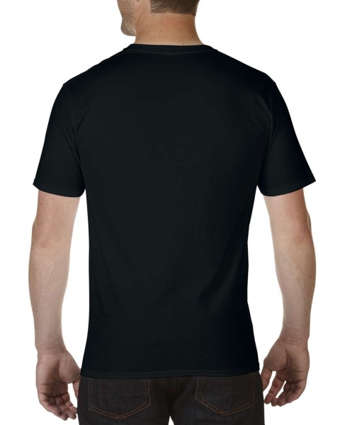 PREMIUM COTTON® FELNŐTT V-NYAKÚ PÓLÓ Fekete 