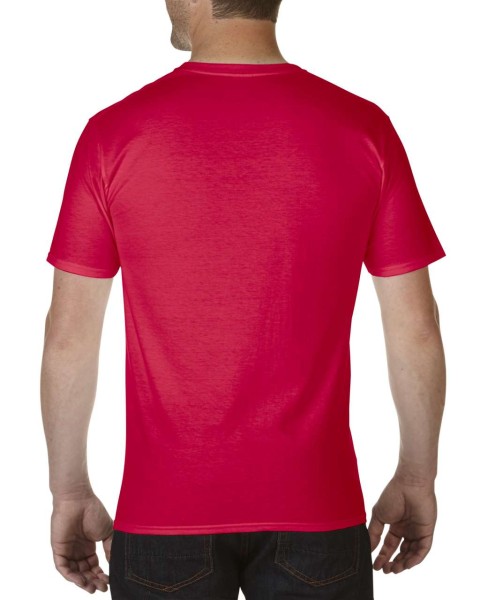 PREMIUM COTTON® FELNŐTT V-NYAKÚ PÓLÓ Piros 
