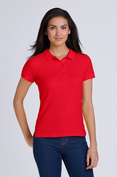 PREMIUM COTTON® LADIES' DOUBLE PIQUÉ POLO Szürke 