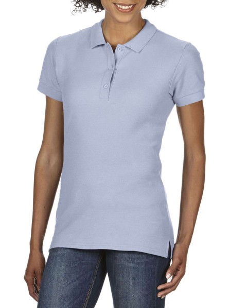 PREMIUM COTTON® LADIES' DOUBLE PIQUÉ POLO Kék 
