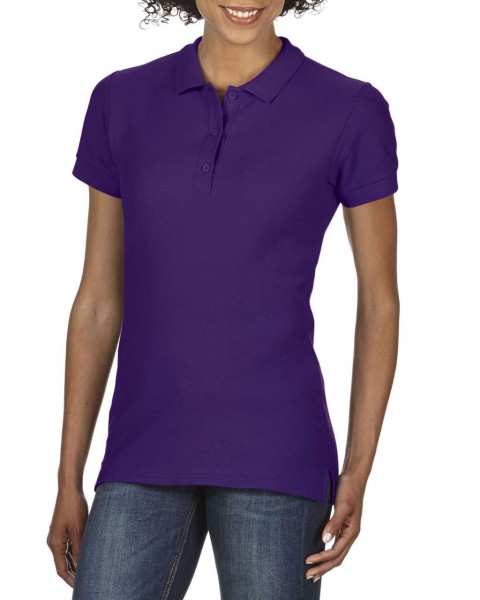 PREMIUM COTTON® LADIES' DOUBLE PIQUÉ POLO Lila 