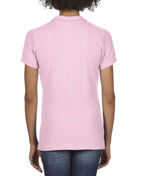 PREMIUM COTTON® LADIES' DOUBLE PIQUÉ POLO Rózsaszín 