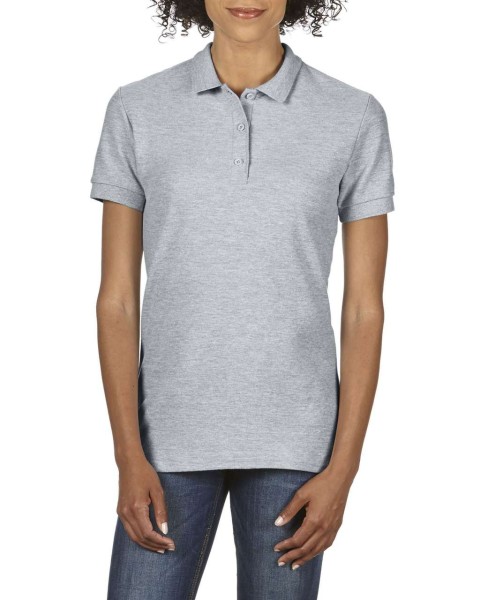 PREMIUM COTTON® LADIES' DOUBLE PIQUÉ POLO Szürke 