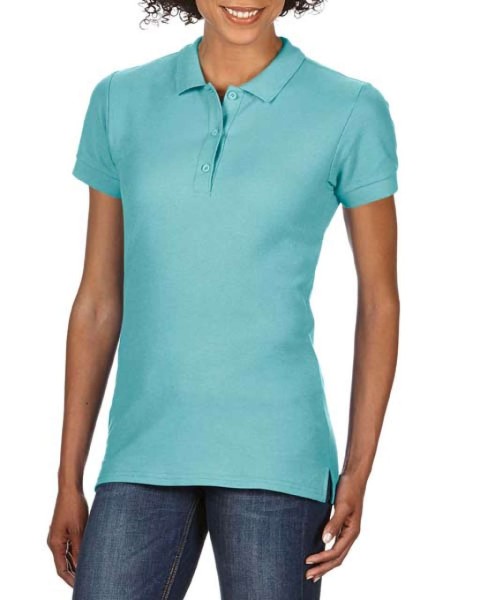 PREMIUM COTTON® LADIES' DOUBLE PIQUÉ POLO Zöld 