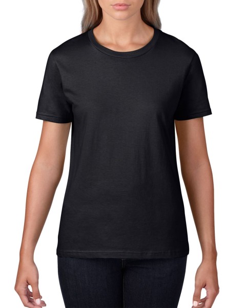 PREMIUM COTTON® NŐI PÓLÓ Fekete 