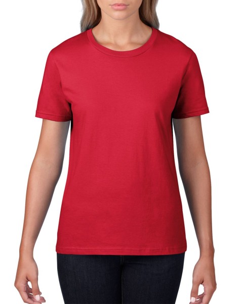 PREMIUM COTTON® NŐI PÓLÓ Piros 