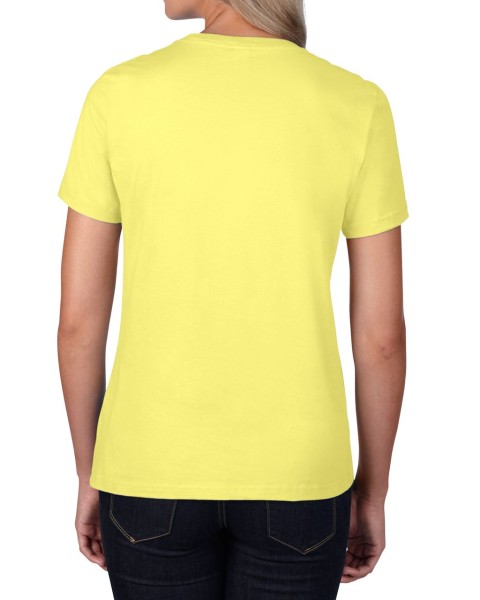 PREMIUM COTTON® NŐI PÓLÓ Sárga 