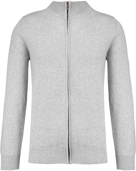 PREMIUM FULL ZIP CARDIGAN Szürke 