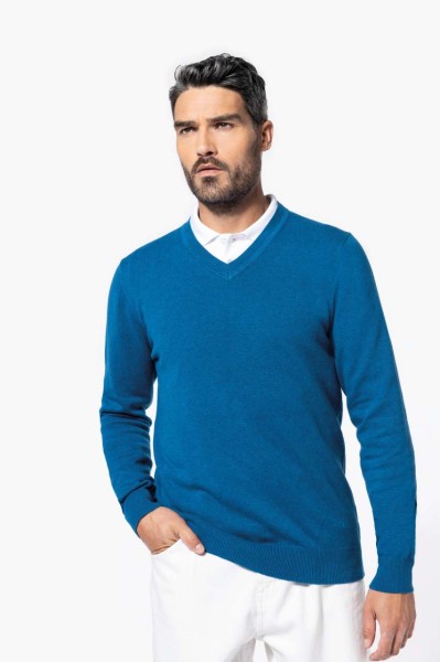 PREMIUM V-NECK JUMPER Szürke 