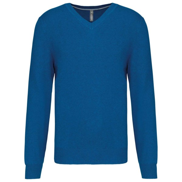 PREMIUM V-NECK JUMPER Kék 
