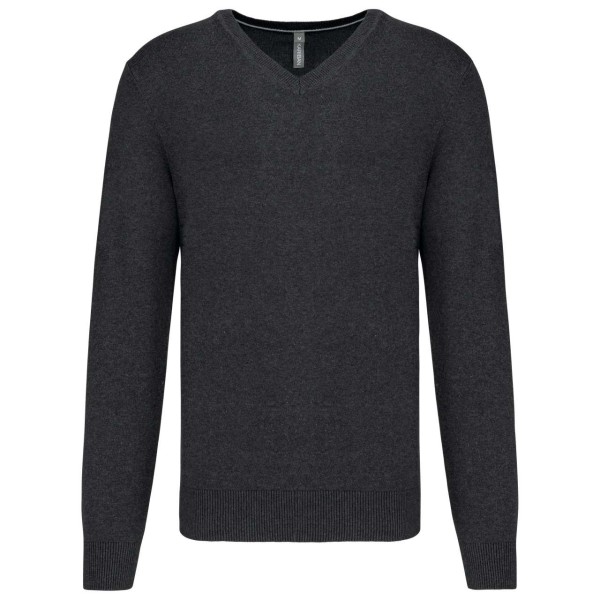 PREMIUM V-NECK JUMPER Szürke 