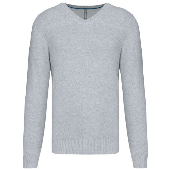 PREMIUM V-NECK JUMPER Szürke 